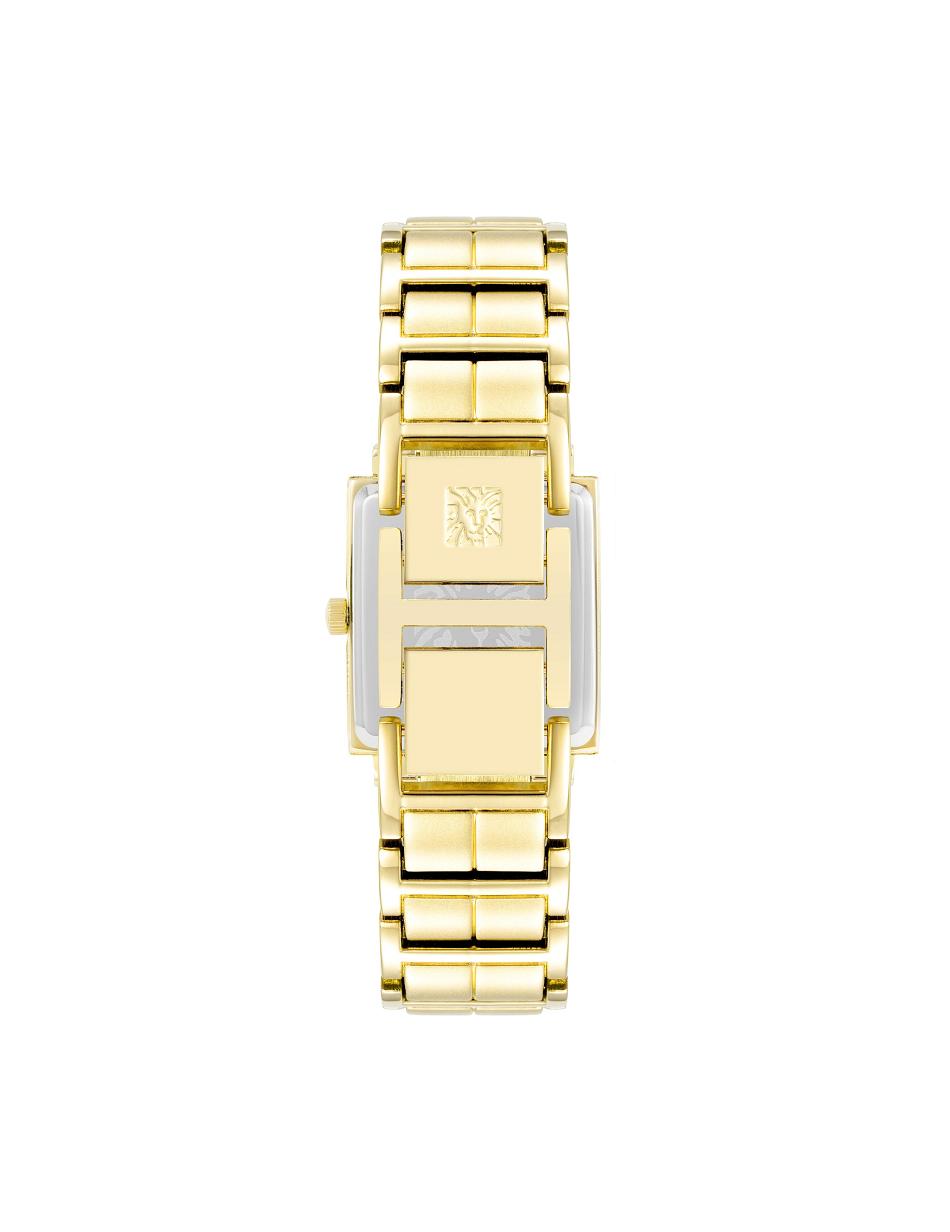 Les métaux Anne Klein Square Crystal Accented Dial Watch   | RPD-9746341